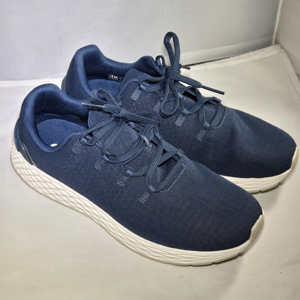 NOBULL‎ Ripstop Runner Shoes Blue Athletic Training Sneaker Mens 9 Womens 10.5